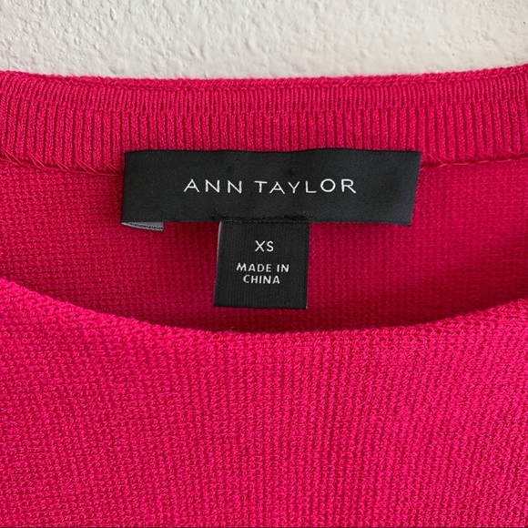 Ann Taylor Color Block Sweater - Picture 4 of 9